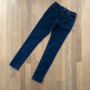 Joules Dark Blue Stretchy Jeans Jeggings Size 11-12 Girls
